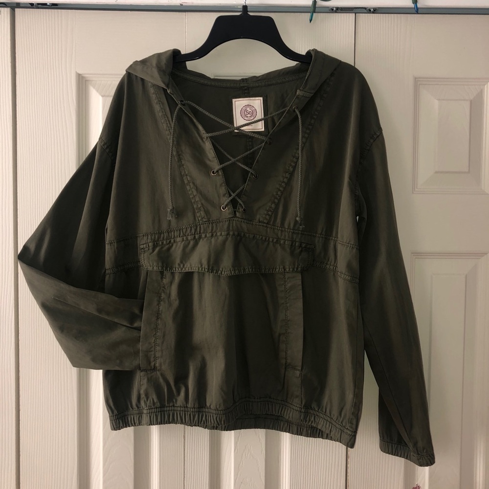 Army Green SO thin hoodie